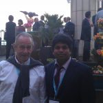 With Mr Hovelius- Pioneer of Shoulder Surgery